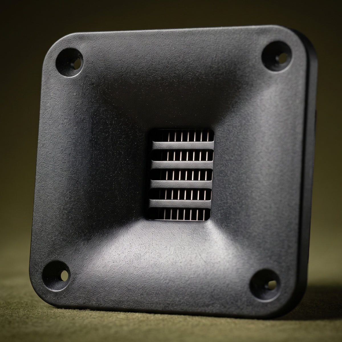MartinLogan Discrete Cinema Gen2 Folded Motion tweeter and waveguide detail