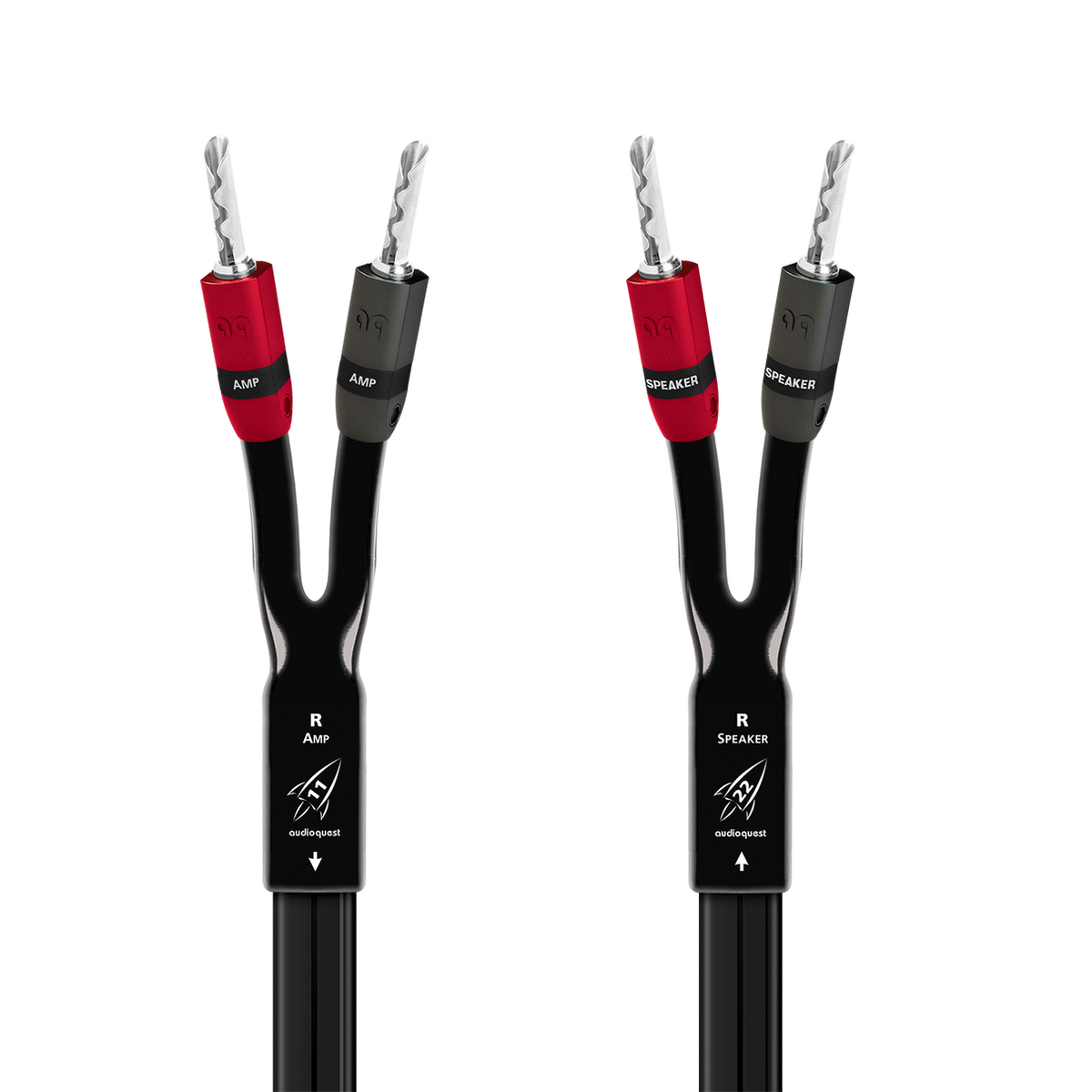 AudioQuest Rocket 11 Full-Range Speaker Cables (Pair)