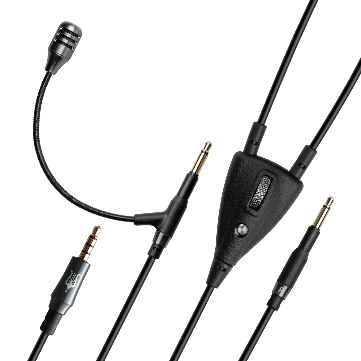 Meze 99 Classics with Boom Mic Headset Bundle — Walnut