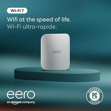 Amazon eero Pro 7 tri-band mesh Wi-Fi 7 router (newest model) - Supports internet plans up to 5 Gbps, Coverage up to 190 m², 1-pack
