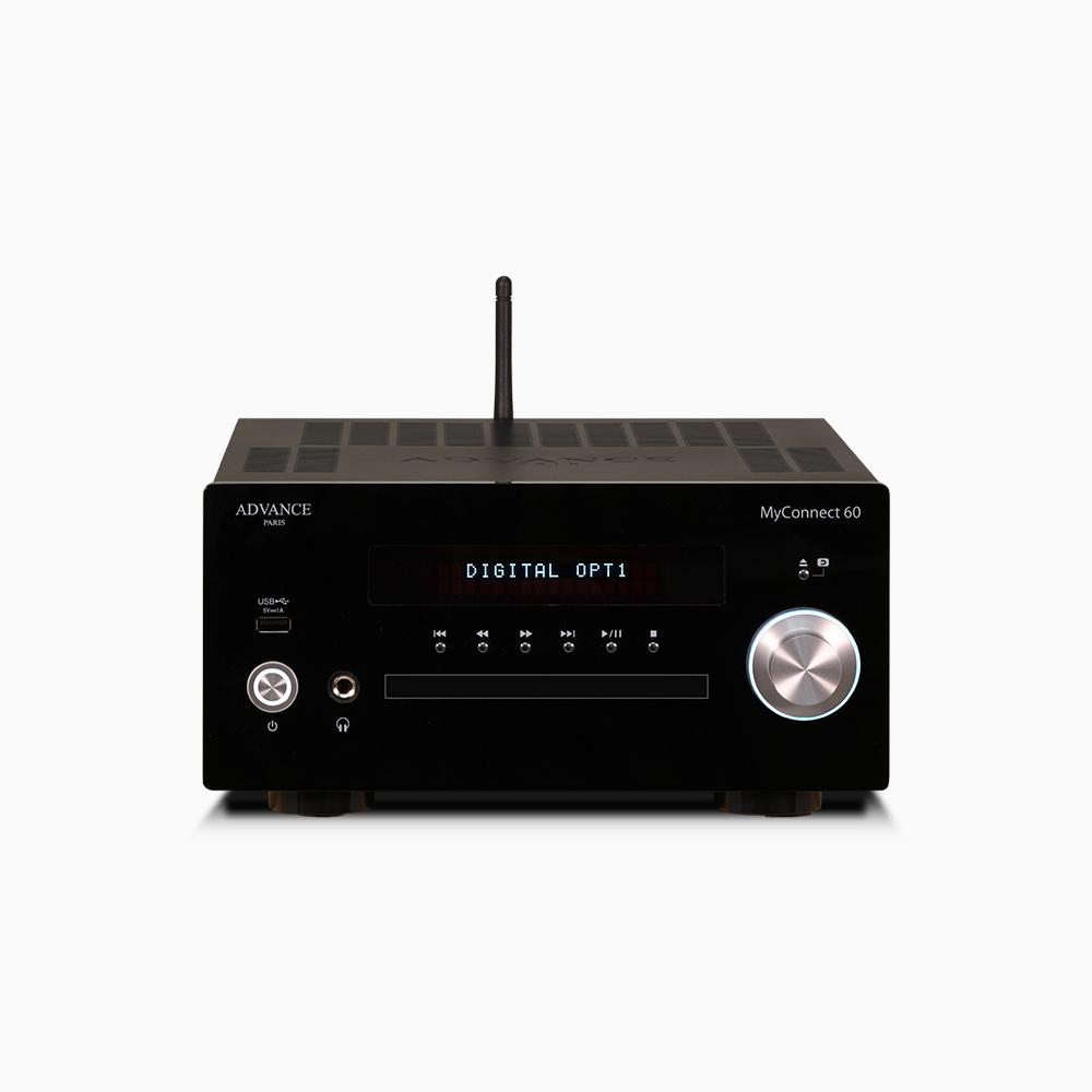Advance Paris MyConnect 60 Mini Stereo Receiver with Streaming and CD Player