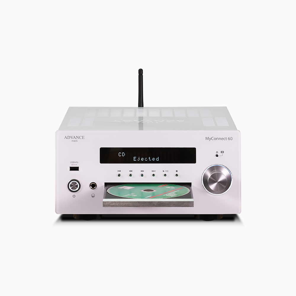 Advance Paris MyConnect 60 Mini Stereo Receiver with Streaming and CD Player
