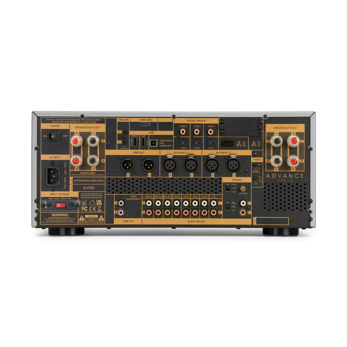 Advance Paris A-i190 — product view