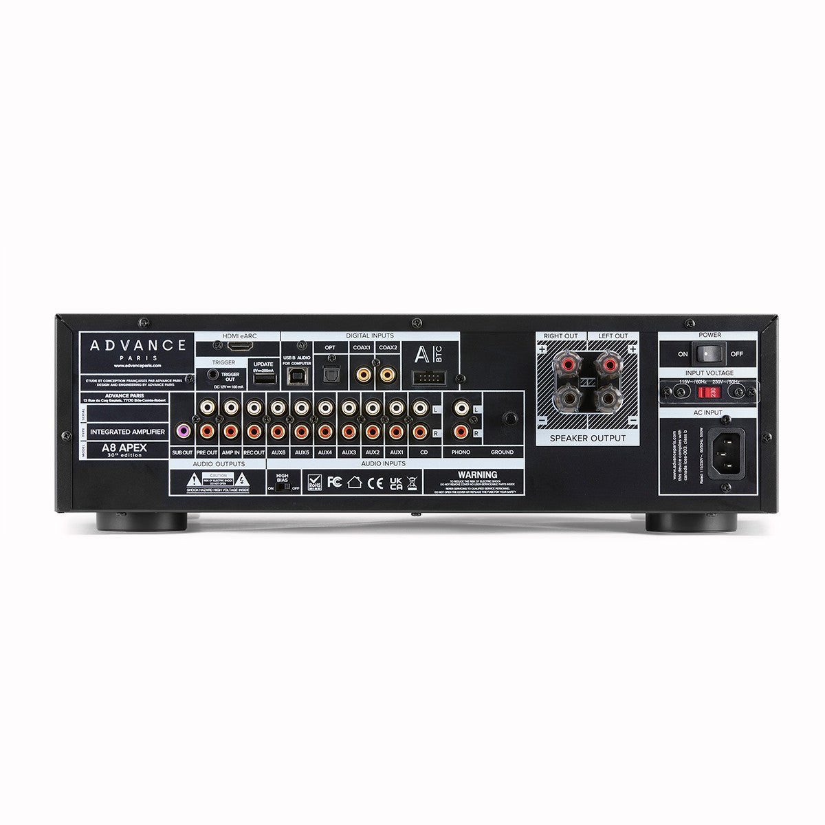 Advance Paris A8 APEX Hybrid Integrated Amplifier