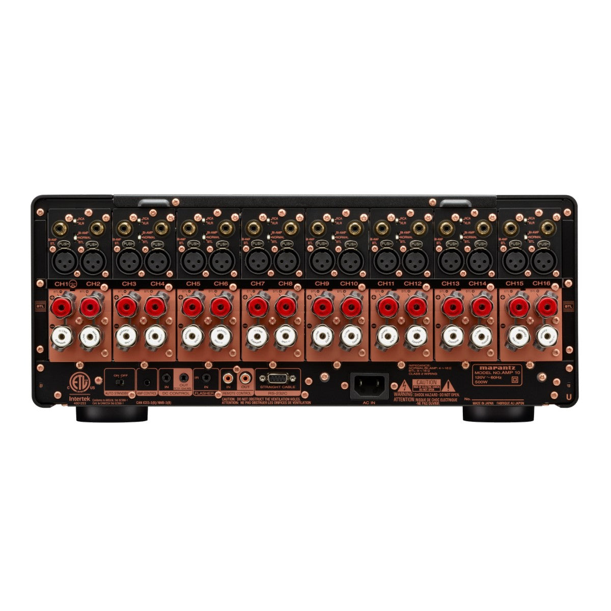 AMP 10 Reference 16-Channel 200-Watt-per-Channel Amplifier