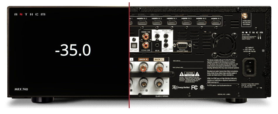 Anthem MRX 740 8K 11.2 Pre-Amplifier / 7 Amplifier Channels AV Receiver (MRX7408K)
