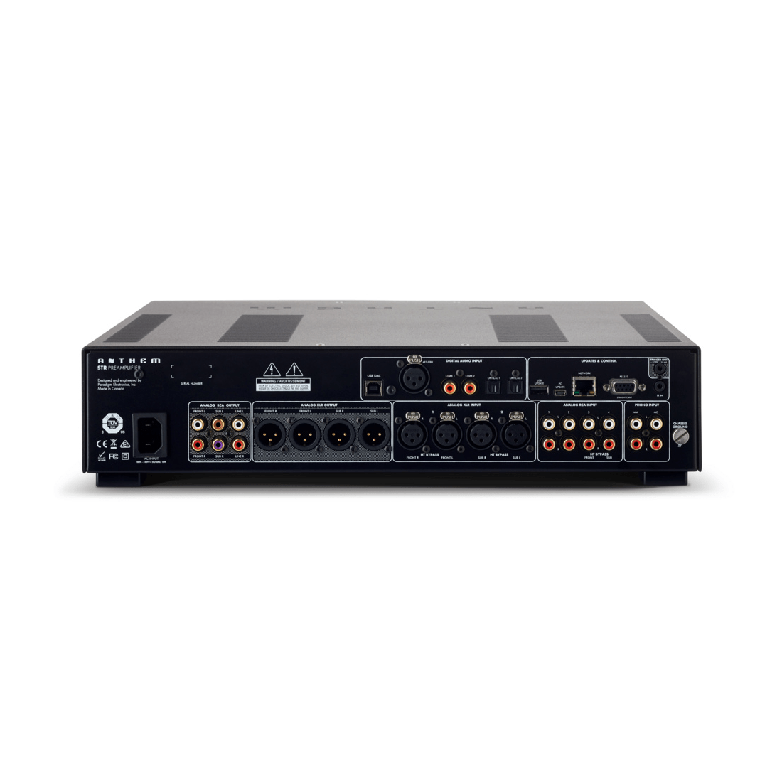 Anthem STR Pre-amplifier - Black (STR PREAMPLIFIER BLACK)