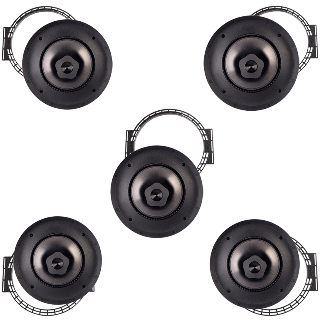 Paradigm CI Pro P80-R v2 8" Round In-Ceiling Speaker with Installation Bracket - Bundle