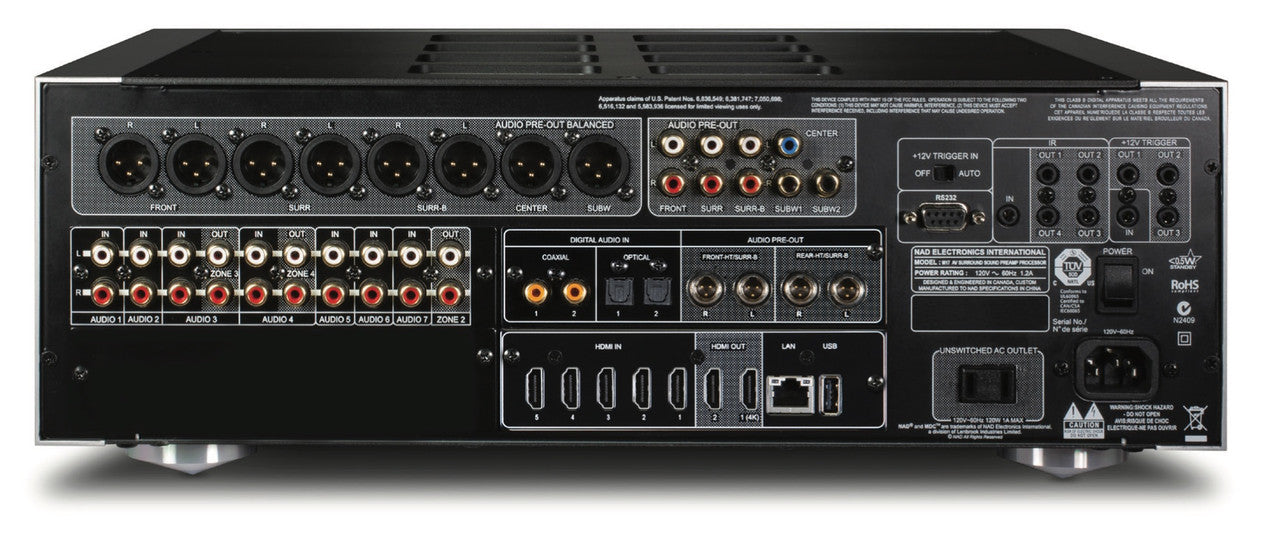 NAD M17 V2i Surround Sound Preamp Processor