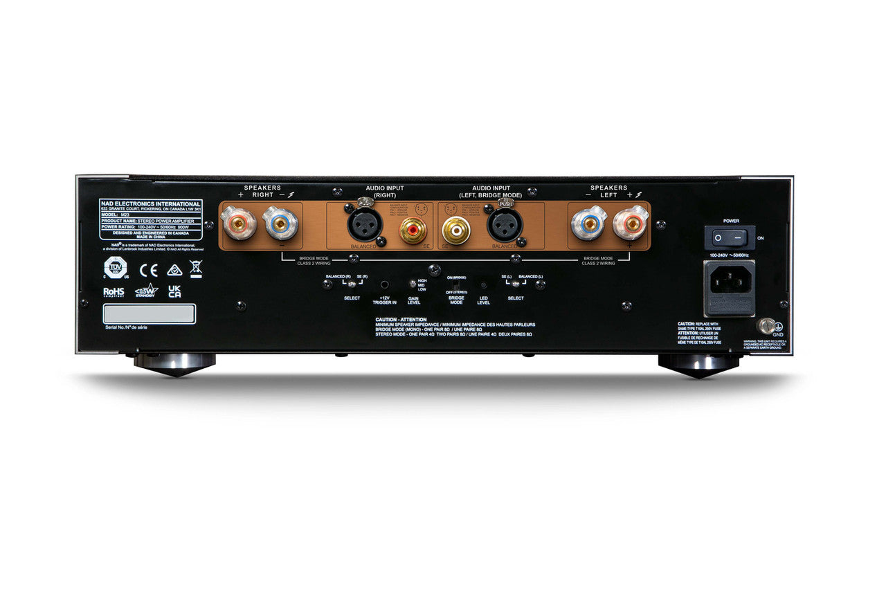 NAD M23 Stereo Power Amplifier