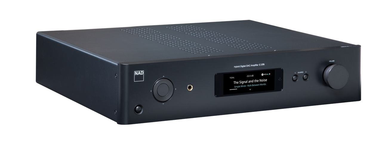 NAD C379 Hybrid Digital DAC Amplifier with MDC2 BluOS Module