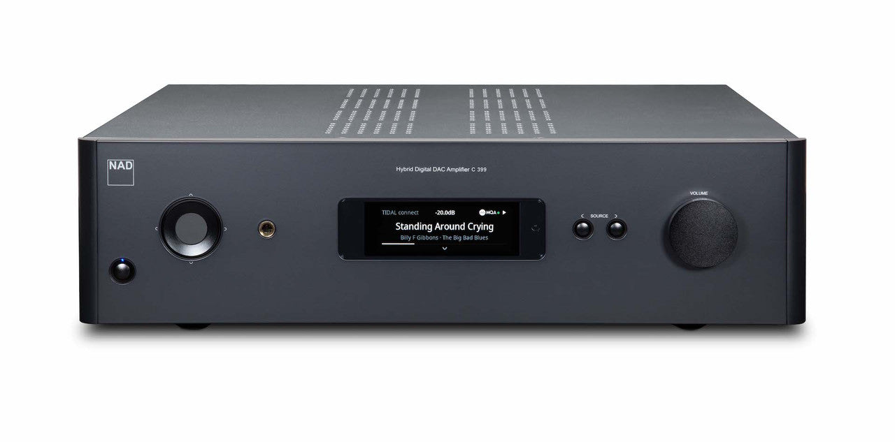 NAD C399 Hybrid Digital DAC Amplifier with MDC2 BluOS Module