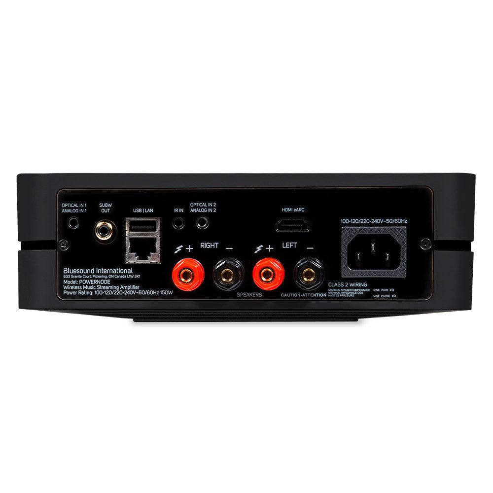 Bluesound POWERNODE (N330) — Wireless Hi-Res Streaming Amplifier