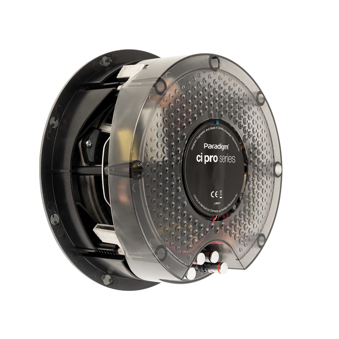 Paradigm CI Pro P80-SM v2 8" Round In-Ceiling Speaker with Dual-Directional Soundfield - Each (CI Pro P80SM v2)