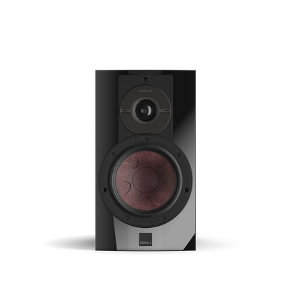 DALI RUBIKORE 2 — Black (High Gloss Lacquer) — front view