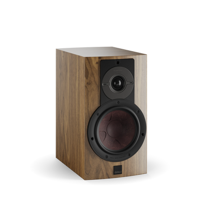 DALI RUBIKORE 2 — Natural Walnut (Veneer) — angled view