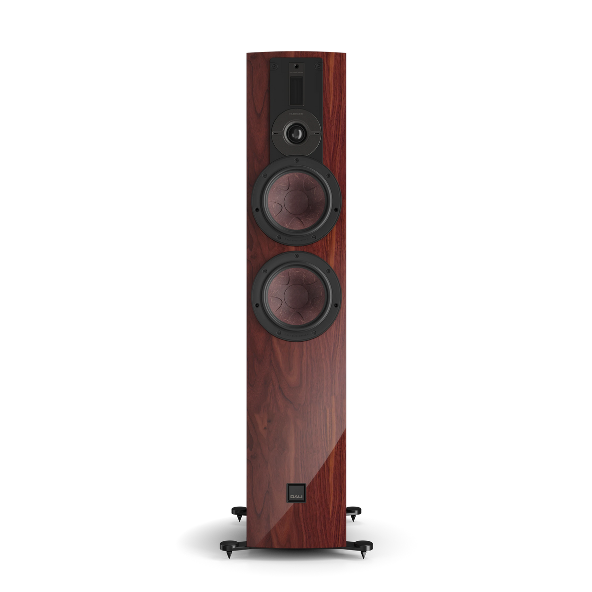 DALI RUBIKORE 6 in maroon — front view