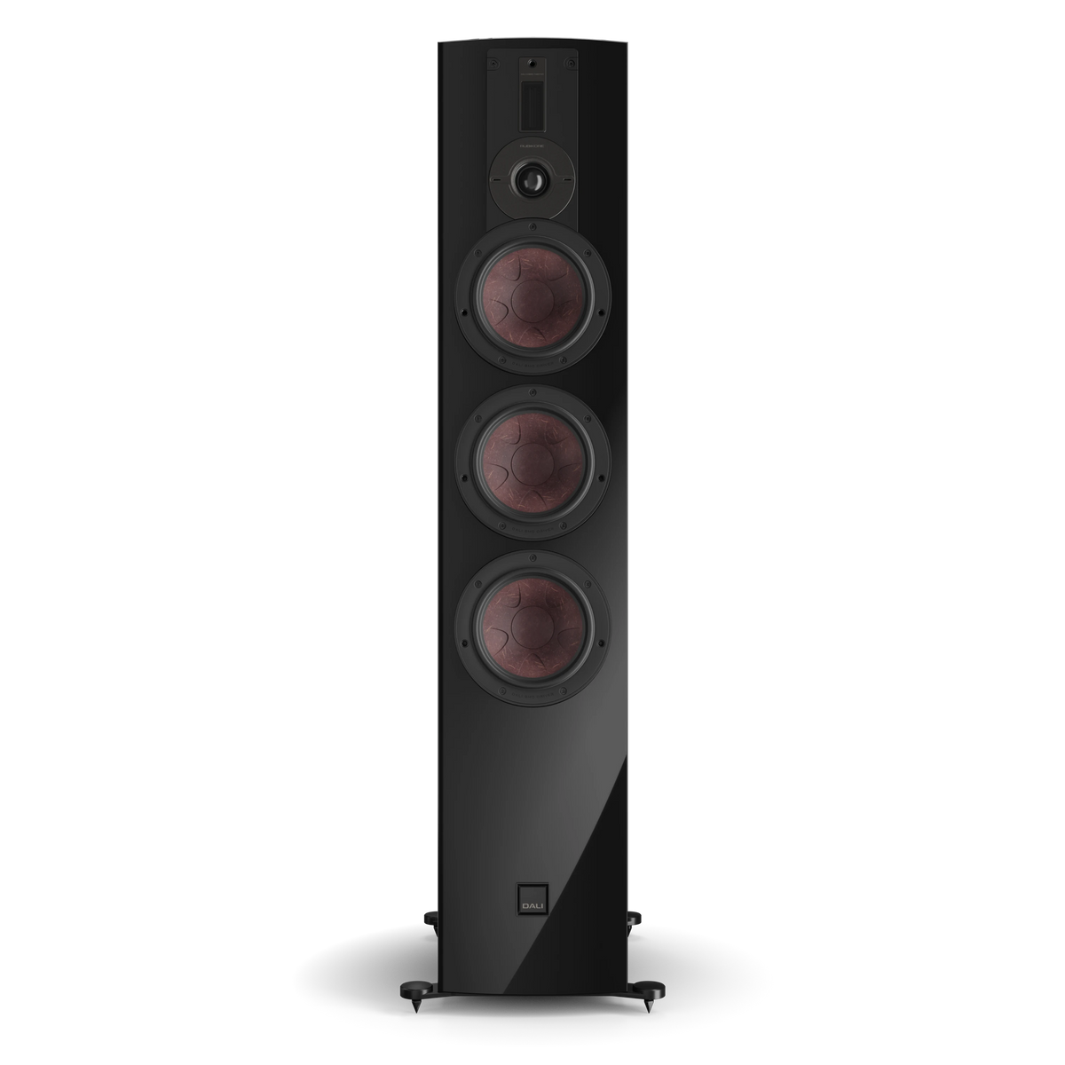 DALI RUBIKORE 8 — Black (High Gloss Lacquer) — front view