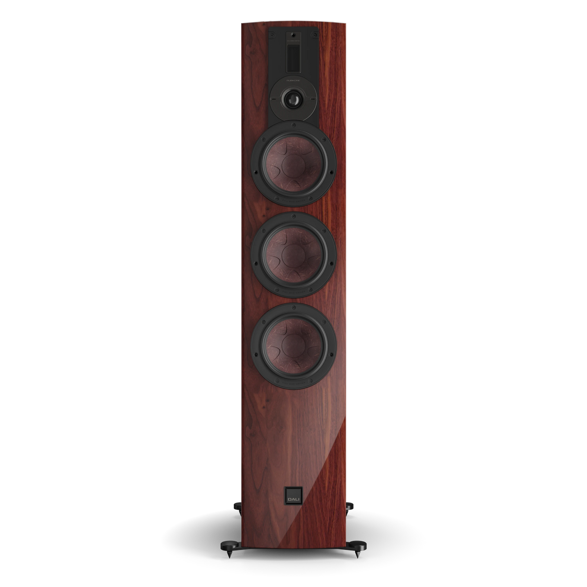 DALI RUBIKORE 8 in maroon — front view