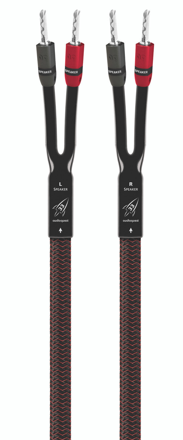 AudioQuest Rocket 33 Speaker Wire — 10 feet (pair)