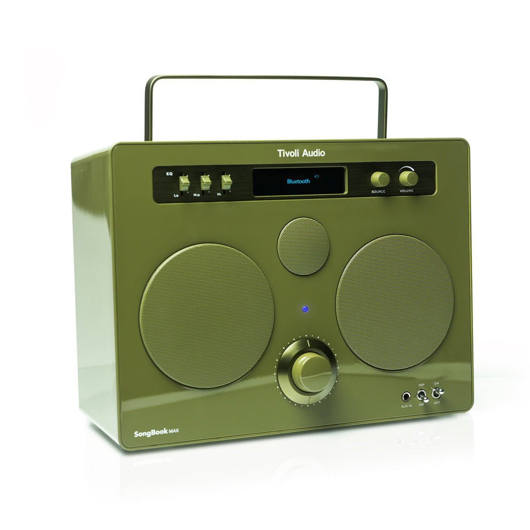 Tivoli SongBook MAX Portable Bluetooth Speaker with FM Radio and Preamp
