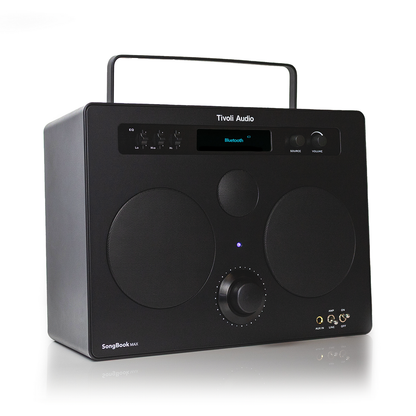 Tivoli SongBook MAX Portable Bluetooth Speaker with FM Radio and Preamp
