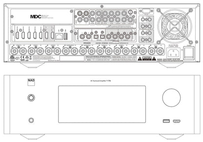 NAD T778 9-Channel A/V Receiver