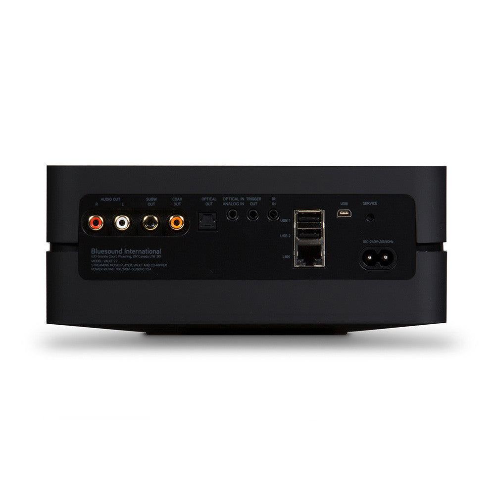 Bluesound VAULT 2i — CD Ripper / 2TB Network Server / Audio Streamer
