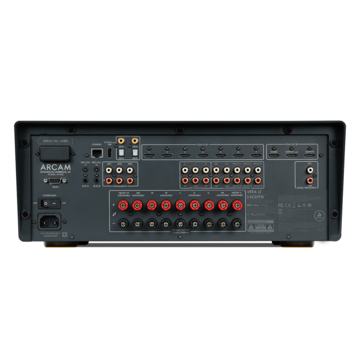 Arcam AVA25 9-Channel Dolby Atmos AV Amplifier