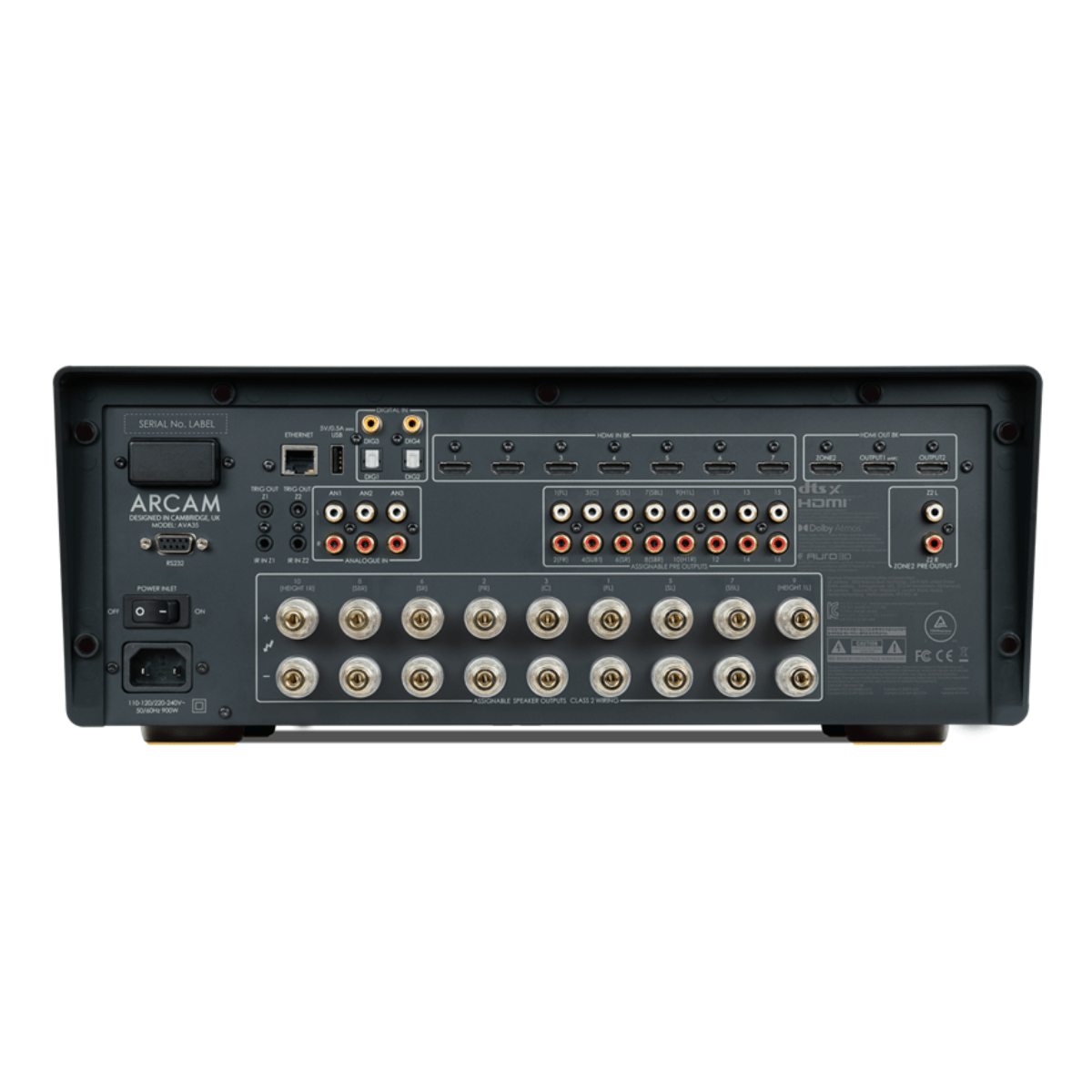 Arcam AVA35 9-Channel Class G AV Amplifier