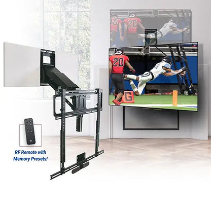 Mantel Mount Motorized Drop Down and swivel TV Mount (MM815)