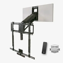 Mantel Mount Motorized Drop Down and swivel TV Mount (MM815)
