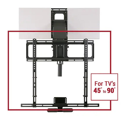 Mantel Mount Motorized Drop Down and swivel TV Mount (MM815)